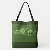 Gesunde Sachen 18" Schultertasche Tasche (Rückseite)