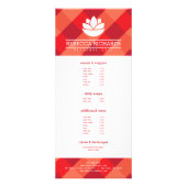 Gesunde Salate Gemüse Catering Menü Rot (Vorne)