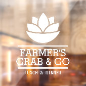 Gesunde Salate Gemüse Küche Fensteraufkleber (Blatt 2)