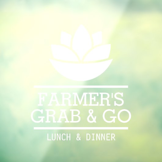 Gesunde Salate Gemüse Küche Fensteraufkleber (Blatt 3)