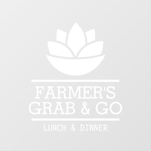 Gesunde Salate Gemüse Küche Fensteraufkleber (Blatt)