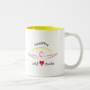 Gesunde Selfitude Tasse