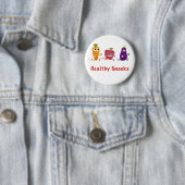 Gesunde Snacks Button (Beispiel)