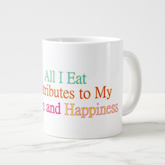 Gesunde Tasse essen 2 (Vorderseite Rechts)