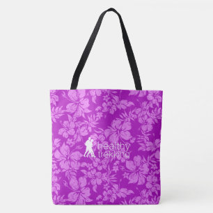 Gesunde Trekking Hawaiian Hibiskus Beach Bag Tasche