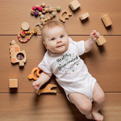 Gesunde und ungeimpfte Kinder Baby Strampler