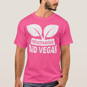 Gesunde Vegetarier und Vegan T-Shirt