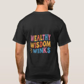 gesunde Weisheit windet T-Shirt (Rückseite)