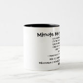 Gesunde winzige Muffin-Rezept-Tasse Zweifarbige Tasse (Mittel)