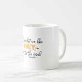 "Gesunde Worte sind wie Honig, süß zum Soul" Kaffeetasse (VorderseiteRechts)