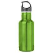 #gesundeLebensweiseWasserflasche Edelstahlflasche (Rückseite)
