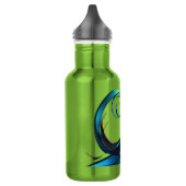 #gesundeLebensweiseWasserflasche Edelstahlflasche (Links)