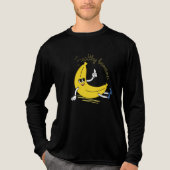Gesunder Bananen-Mood  Tri-Blend Shirt (Vorderseite)