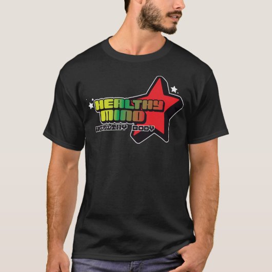 Gesunder Geist, gesunder Körper – Urban Star Grafi T-Shirt (Vorderseite)