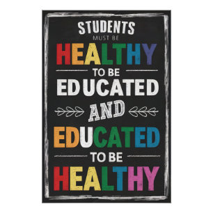 Gesunder Geist, gesundes Körperposter für Studiere Poster