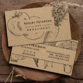 Gesunder Gemüsegarten und Kunsthandwerk Visitenkarte