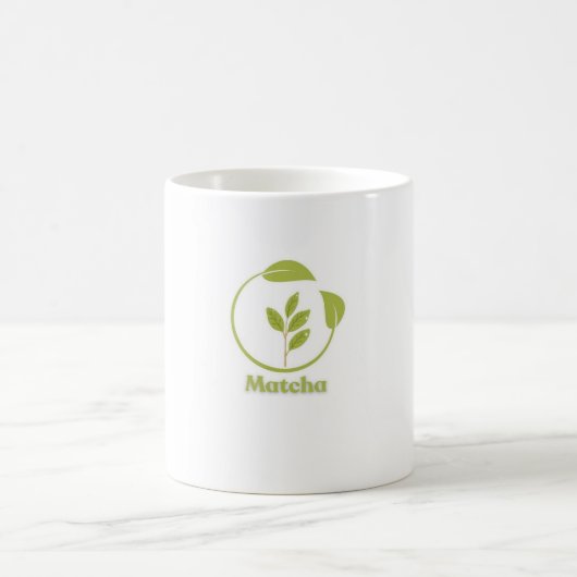 Gesunder Grüner Matcha-Becher Kaffeetasse (Mittel)