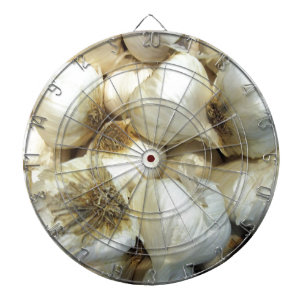 Gesunder Knoblauch Dartscheibe