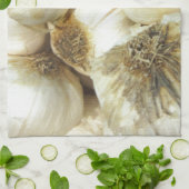 Gesunder Knoblauch Handtuch (Gefaltet)