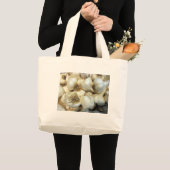 Gesunder Knoblauch Jumbo Stoffbeutel (Vorderseite (Produkt))