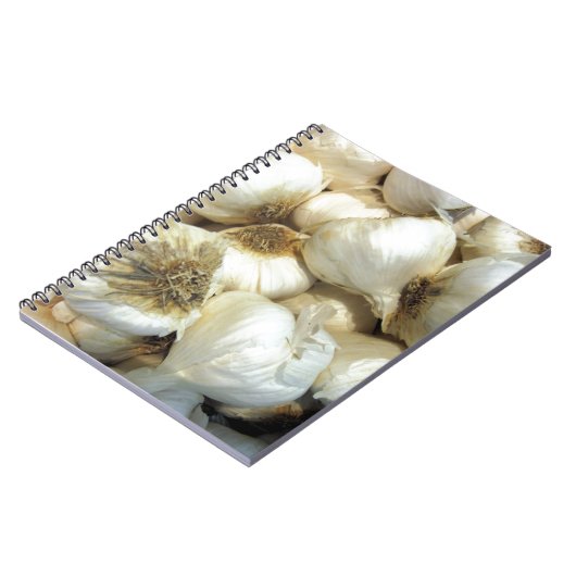 Gesunder Knoblauch Notizblock (Linke Seite)