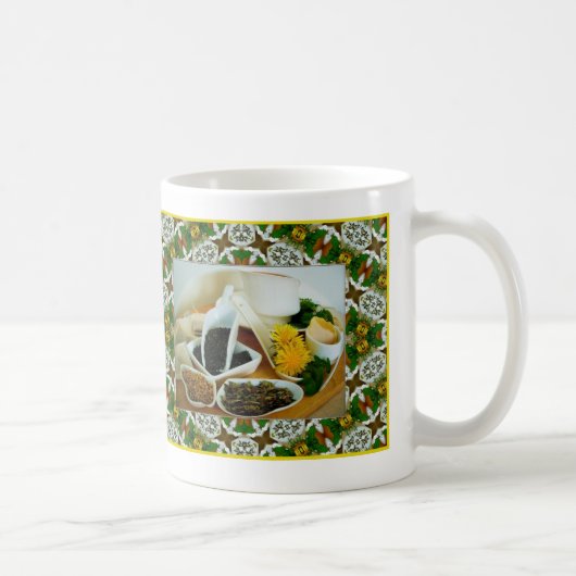 Gesunder Kräutertee Kaffeetasse (Rechts)