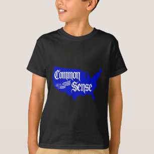 Gesunder Menschenverstand USA Patriotischer Stolz T-Shirt