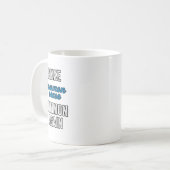 Gesunder Menschenverstand wieder gesund machen Kaffeetasse (Vorderseite Links)