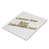 Gesunder Sinn Fliese (Seite)