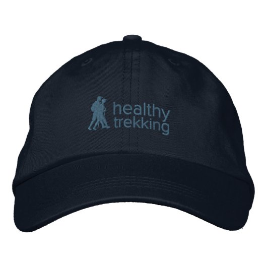 Gesunder Trekking bestickter Travel Hat Bestickte Baseballkappe (Vorderseite)