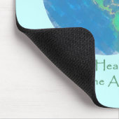 Gesünderer Planet Chiro Mousepad (Ecke)