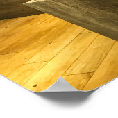 Gesundes Café Räume mit Smoothie und Salad Bar Poster (Ecke)