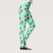 Gesundes Fruchtmuster Leggings (Rechts)