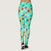 Gesundes Fruchtmuster Leggings (Rückseite)