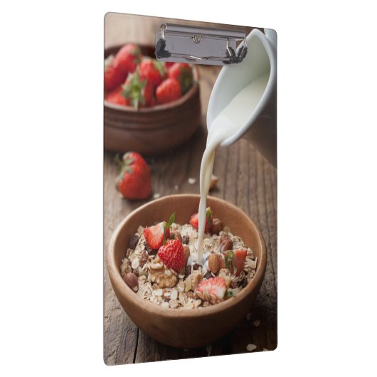 Gesundes Frühstück Klemmbrett (Rechts)