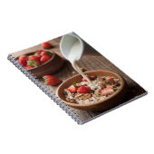 Gesundes Frühstück Notizblock (Rechte Seite)