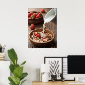 Gesundes Frühstück Poster (Heimbüro)