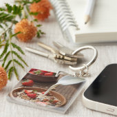 Gesundes Frühstück Schlüsselanhänger (Vorderseite rechts)