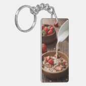 Gesundes Frühstück Schlüsselanhänger (Vorderseite links)
