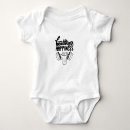 gesundes Gymnastikdesign Baby Strampler