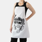 gesundes Gymnastikdesign Schürze (InSitu)