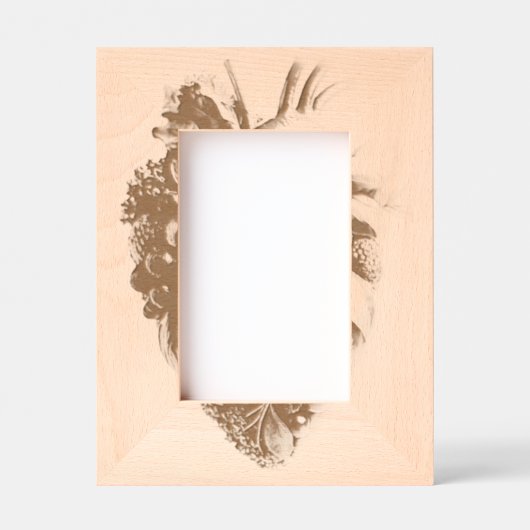 gesundes Herz Geätzte Rahmen (Vorderseite)