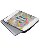 Gesundes Herz Laptopschutzhülle (Vorne Knopf)