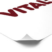 Gesundes Leben Poster (Ecke)