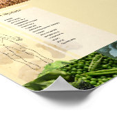 Gesundes Poster Immun System (Ecke)