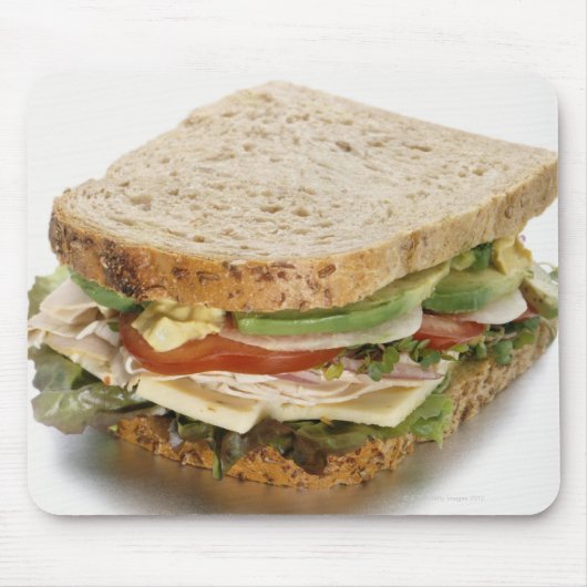 Gesundes Sandwich Mousepad (Vorne)