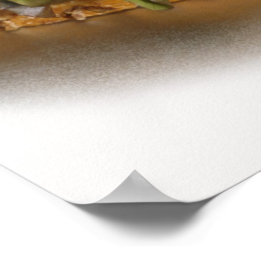Gesundes Sandwich Poster (Ecke)