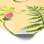 Gesundheit beginnt mit Selbstversorgung Poster (Ecke)