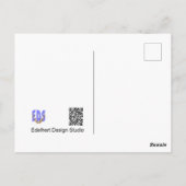 Gesundheit & BlackBerry DIY Postkarte (Rückseite)