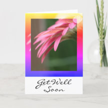 Gesundheit blühen - bald wieder gut werden